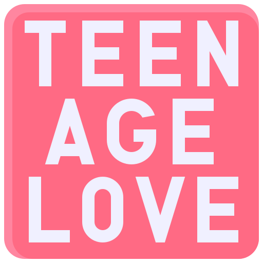 amor adolescente icono gratis