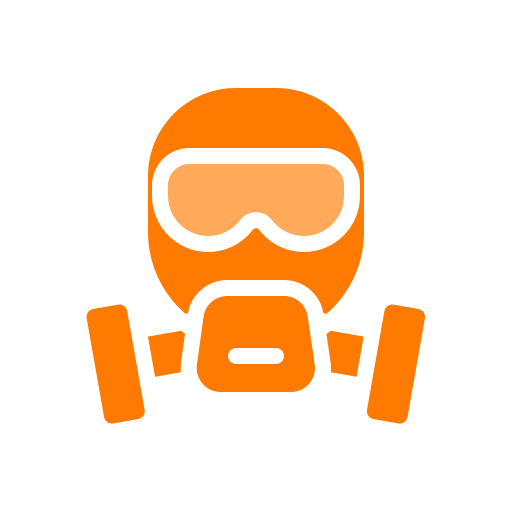 Gas mask free icon