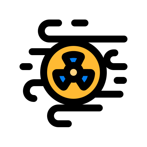 Polluted air free icon