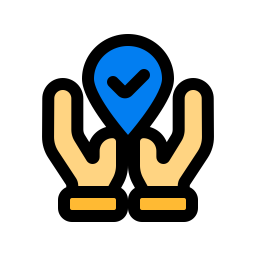 lugar seguro icono gratis