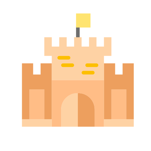 castillo icono gratis