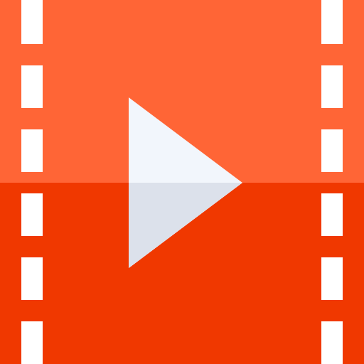 Reproductor de video icono gratis