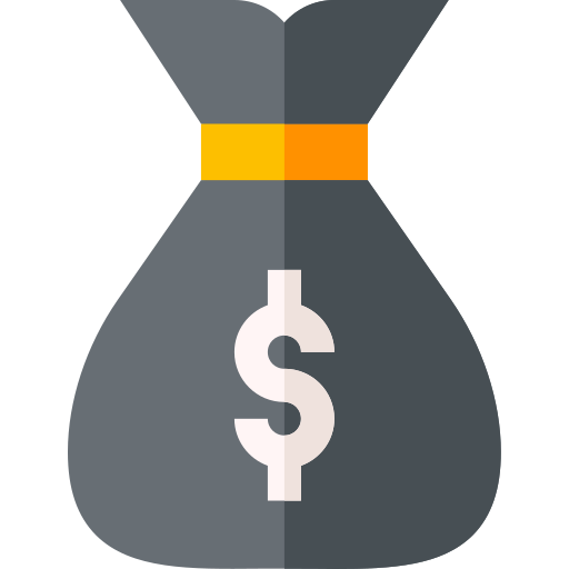 Bolsa de dinheiro grátis ícone