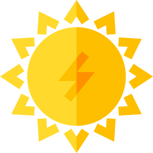 Solar icono gratis