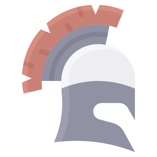 casco romano icono gratis