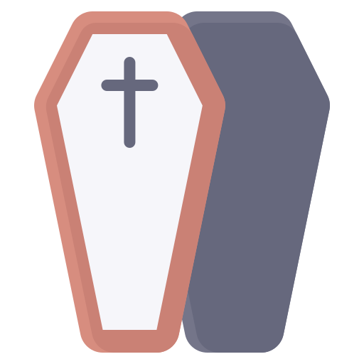 ataúd icono gratis