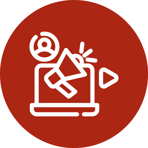 Advertising free icon