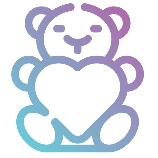 oso de peluche icono gratis