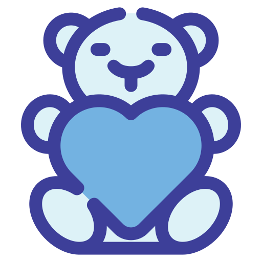 oso de peluche icono gratis