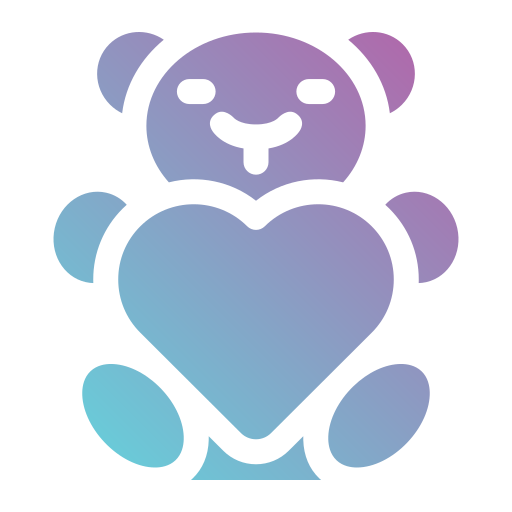 oso de peluche icono gratis