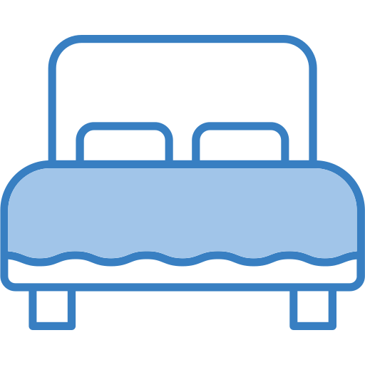 cama individual icono gratis