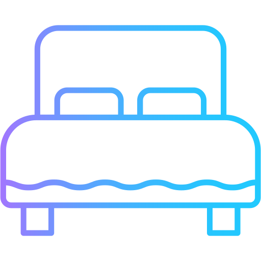 cama individual icono gratis