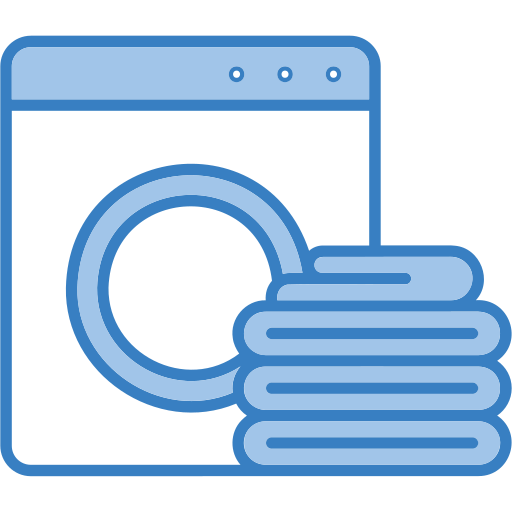 servicio de lavandería icono gratis