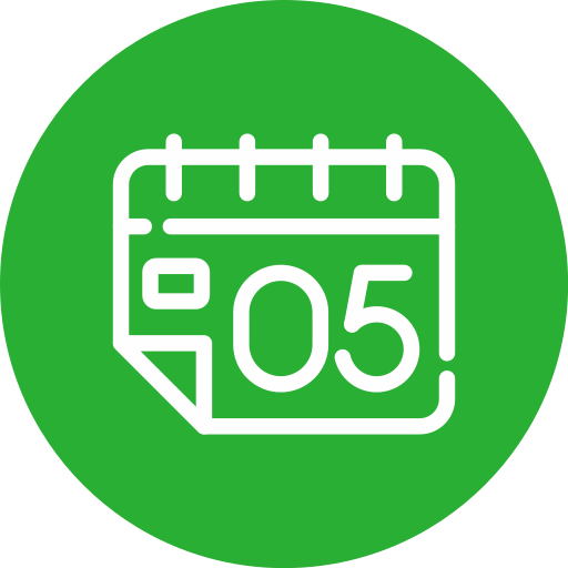 Настенный календарь бесплатно иконка