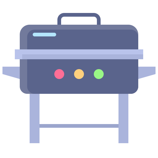 parrilla de gas icono gratis