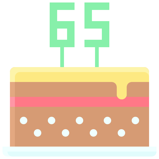 pastel de cumpleaños icono gratis