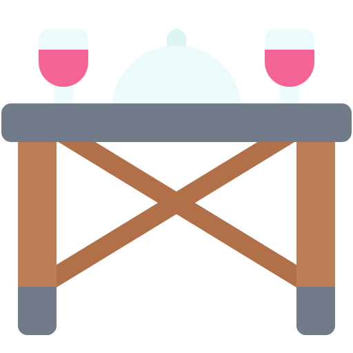 mesa de comedor icono gratis