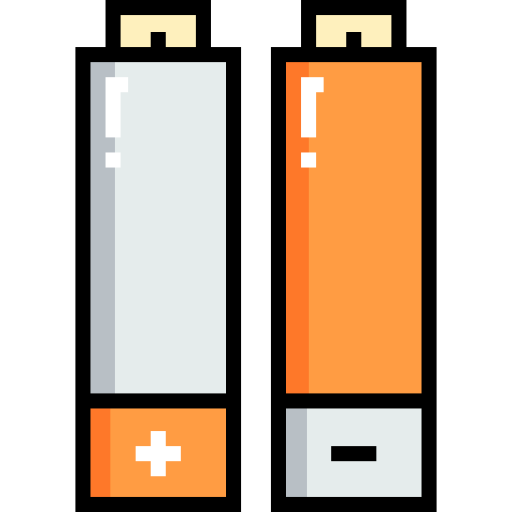 Batteries free icon Batteries free icon