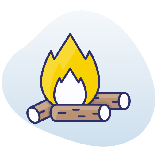 feu de camp Icône gratuit feu de camp Icône gratuit