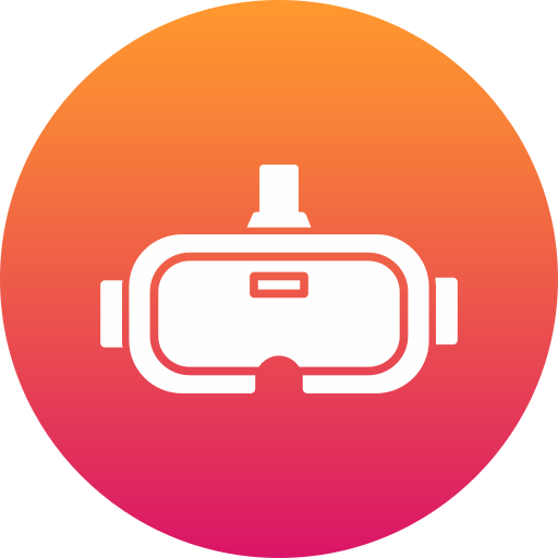 gafas de realidad virtual icono gratis