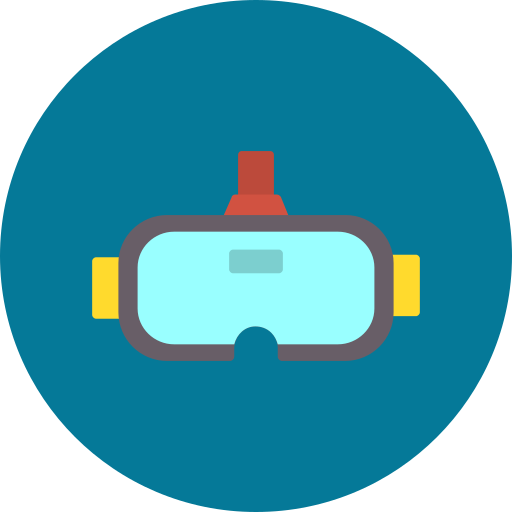 gafas de realidad virtual icono gratis