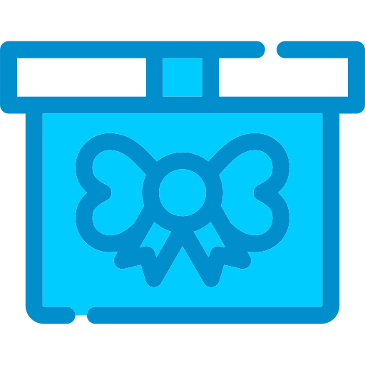 caixa de presente grátis ícone