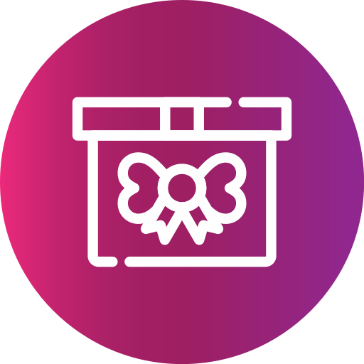 Gift box free icon