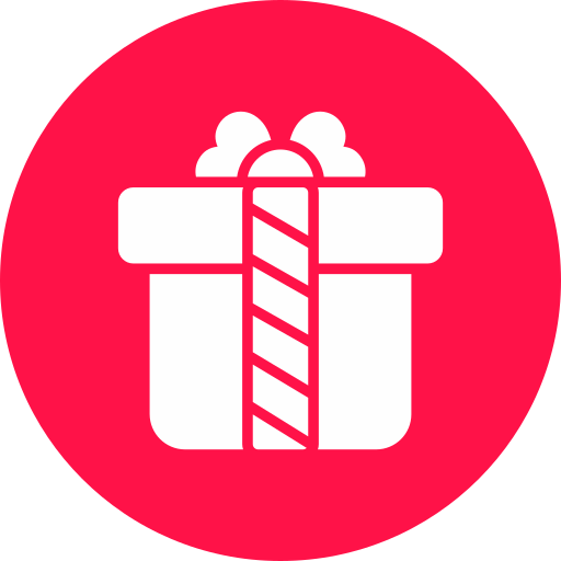caja de regalo icono gratis