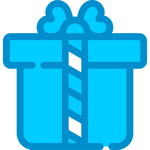 caixa de presente grátis ícone