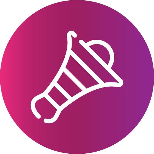 trompeta icono gratis