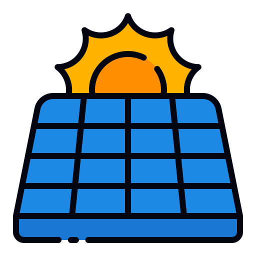 panel solar icono gratis