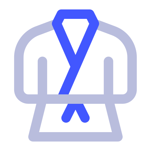 traje de judo icono gratis