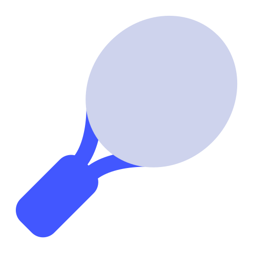 raqueta de tenis icono gratis