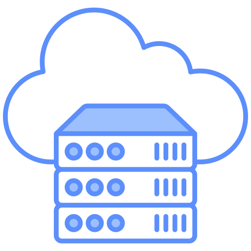 Cloud storage free icon