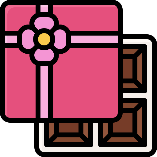 Chocolate box free icon Chocolate box free icon