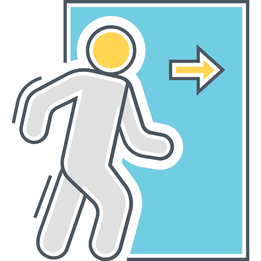 entrada icono gratis