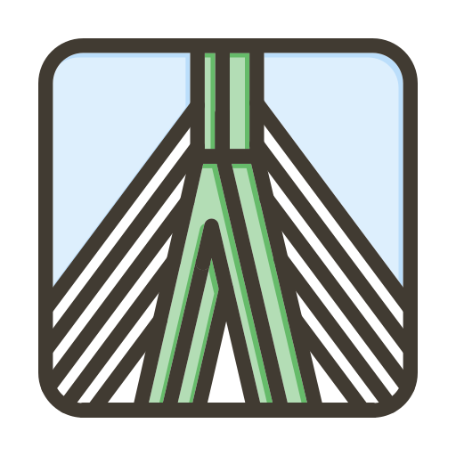 puente zakim icono gratis