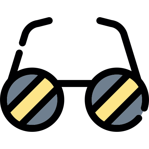 gafas de fiesta icono gratis