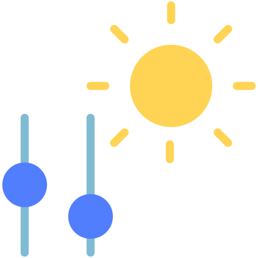 Saturation free icon