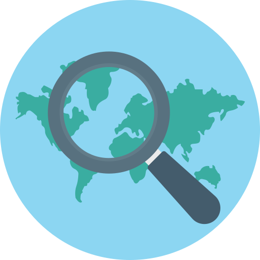 localisation de recherche Icône gratuit