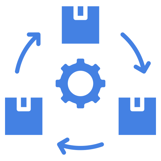 ciclo de vida del producto icono gratis