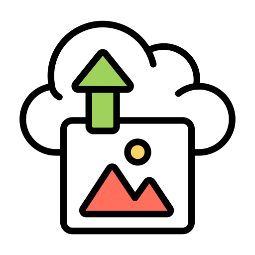 paisaje de nubes icono gratis