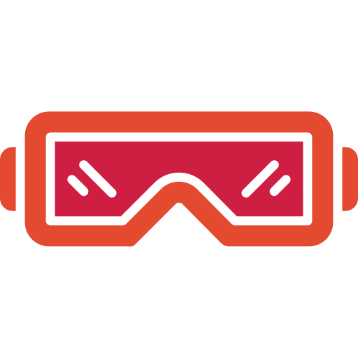 gafas de realidad virtual icono gratis