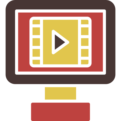 editeur de vidéo Icône gratuit
