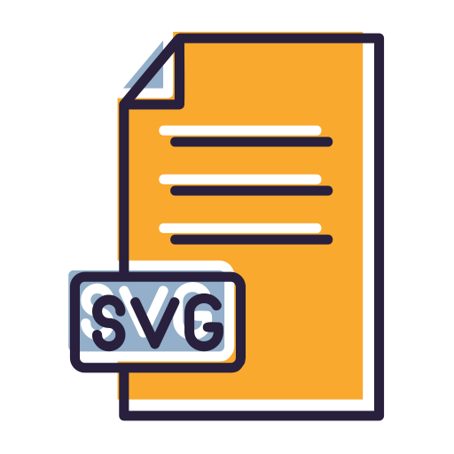 formato de archivo svg icono gratis