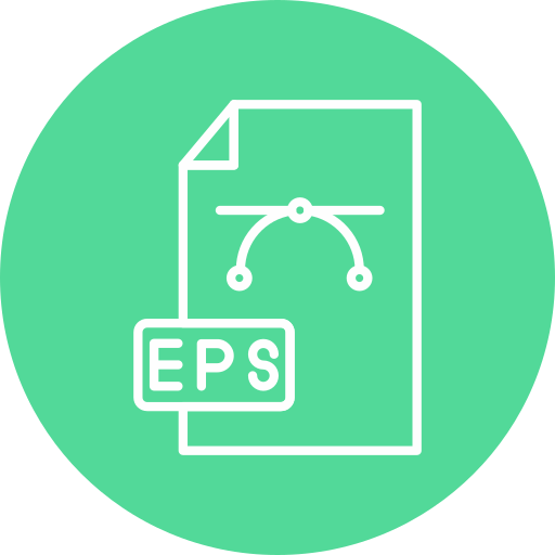 extensión eps icono gratis