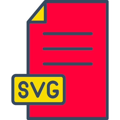 formato de archivo svg icono gratis