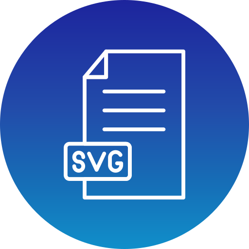 formato de archivo svg icono gratis