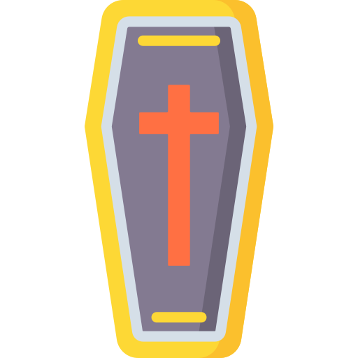 Coffin Special Flat icon