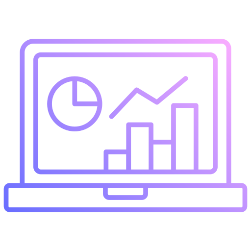 visualización de datos icono gratis